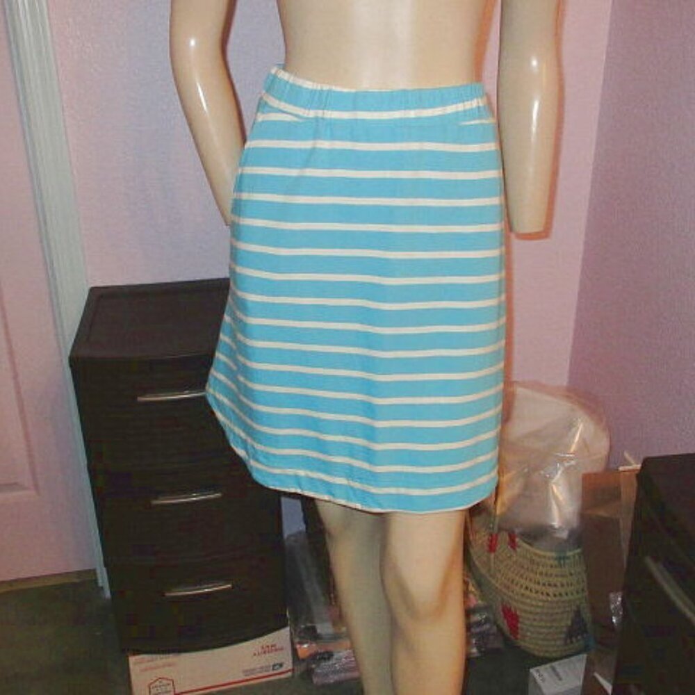 Fresh Produce Avery Stretch Knit Pull On Skirt Size M Luna A-Line Casual NWT